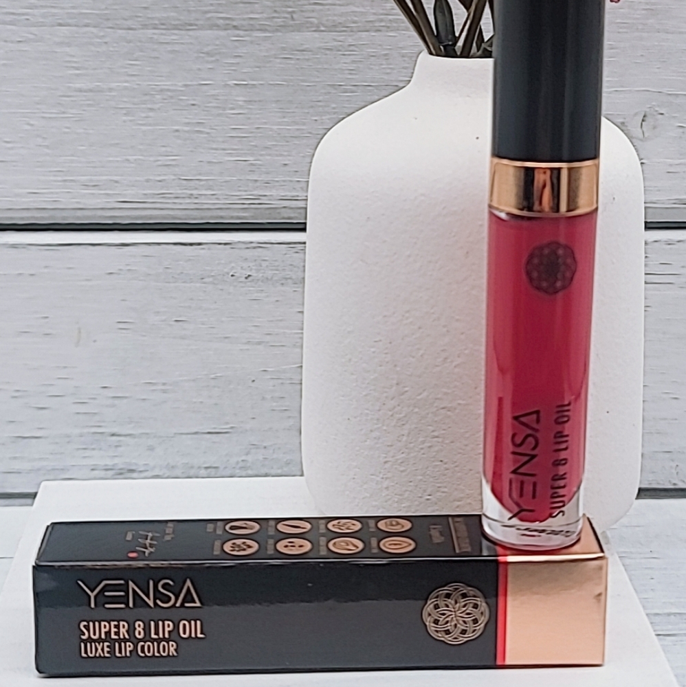 Yensa Super 8 Lip Oil Luxe Lip Color - Rising Ruby